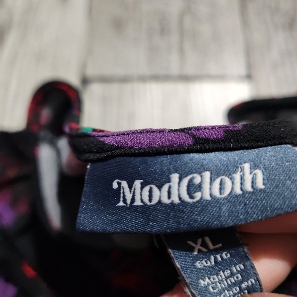 Modcloth Midi Floral Dress - Picture 3 of 4